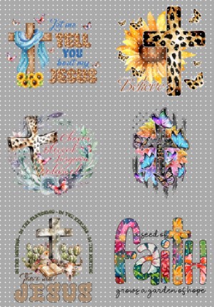 A5 kiss cut- 5004